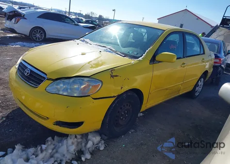 2005 Toyota Corolla Le z USA, uszkodzony, nr VIN 2T1BR32E45C364086
